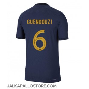 Ranska Matteo Guendouzi #6 Kotipaita MM-kisat 2022 Lyhythihainen
